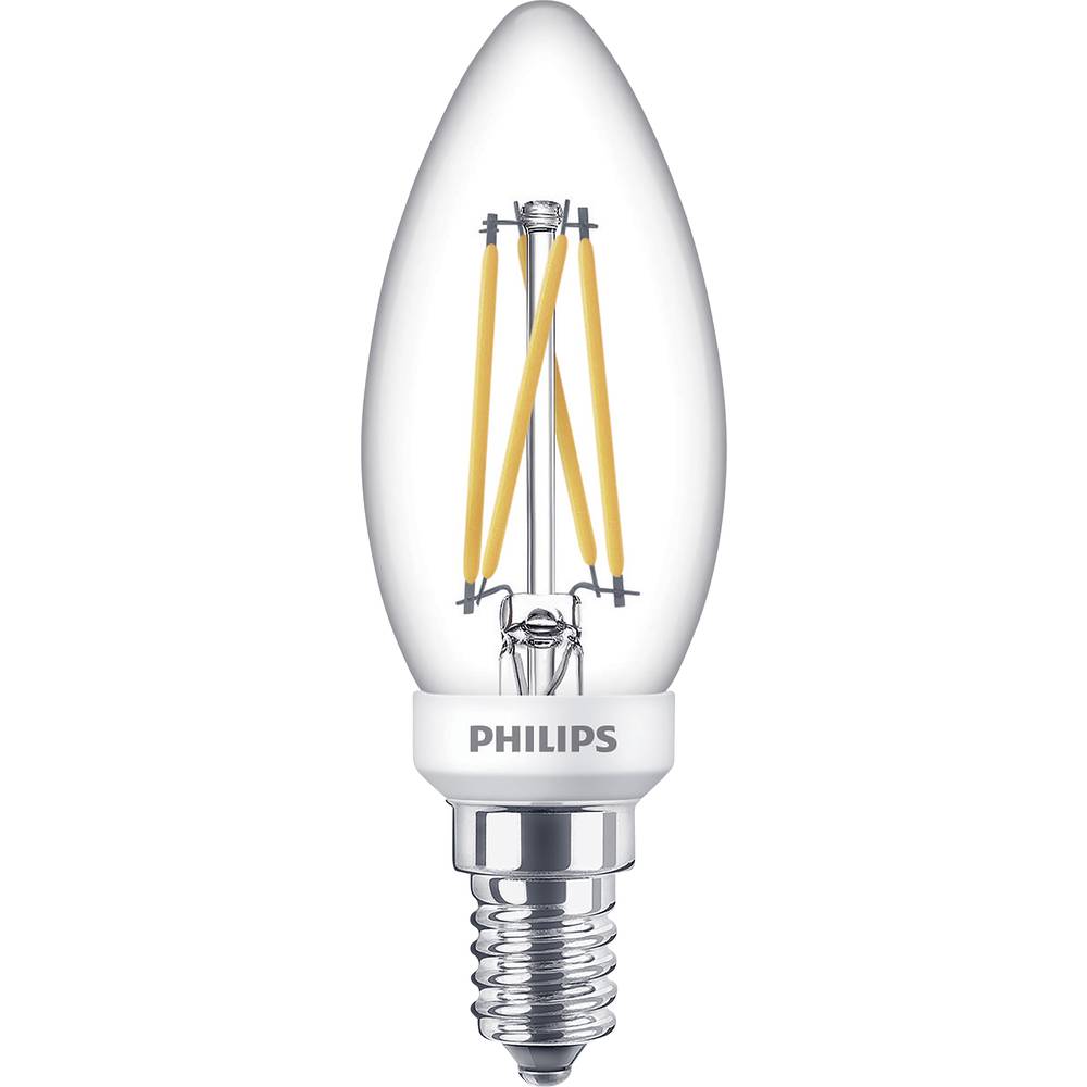 Philips Lighting 871951432415200 LED Energetická třída (EEK2021) D (A - G) E14 svíčkový tvar 2.5 W = 25 W teplá bílá (Ø