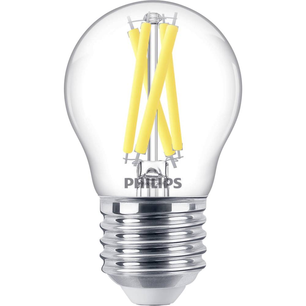 Philips Lighting 871951432459600 LED Energetická třída (EEK2021) D (A - G) E14 kapkový tvar 5.9 W = 60 W teplá bílá (Ø x