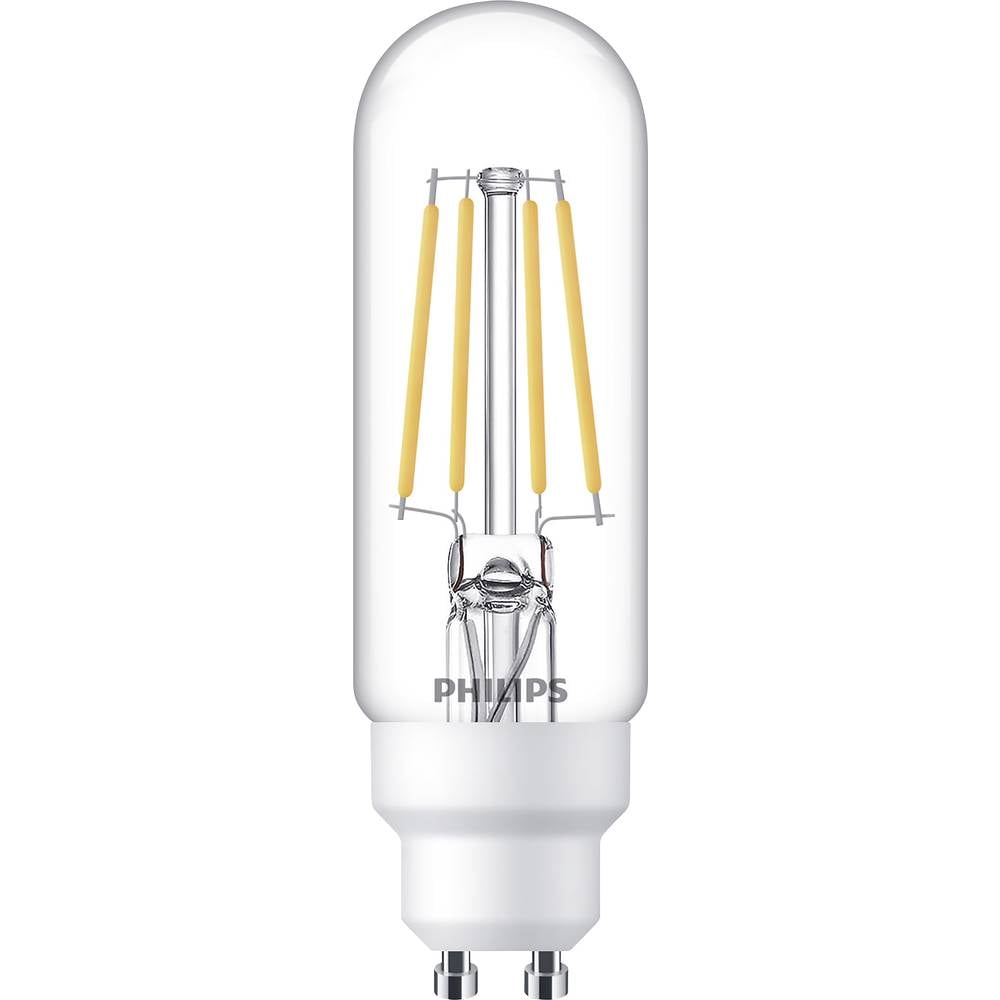Philips Lighting 871951436456100 LED Energetická třída (EEK2021) F (A - G) GU10 tyčový tvar 4.5 W = 40 W teplá bílá (Ø x