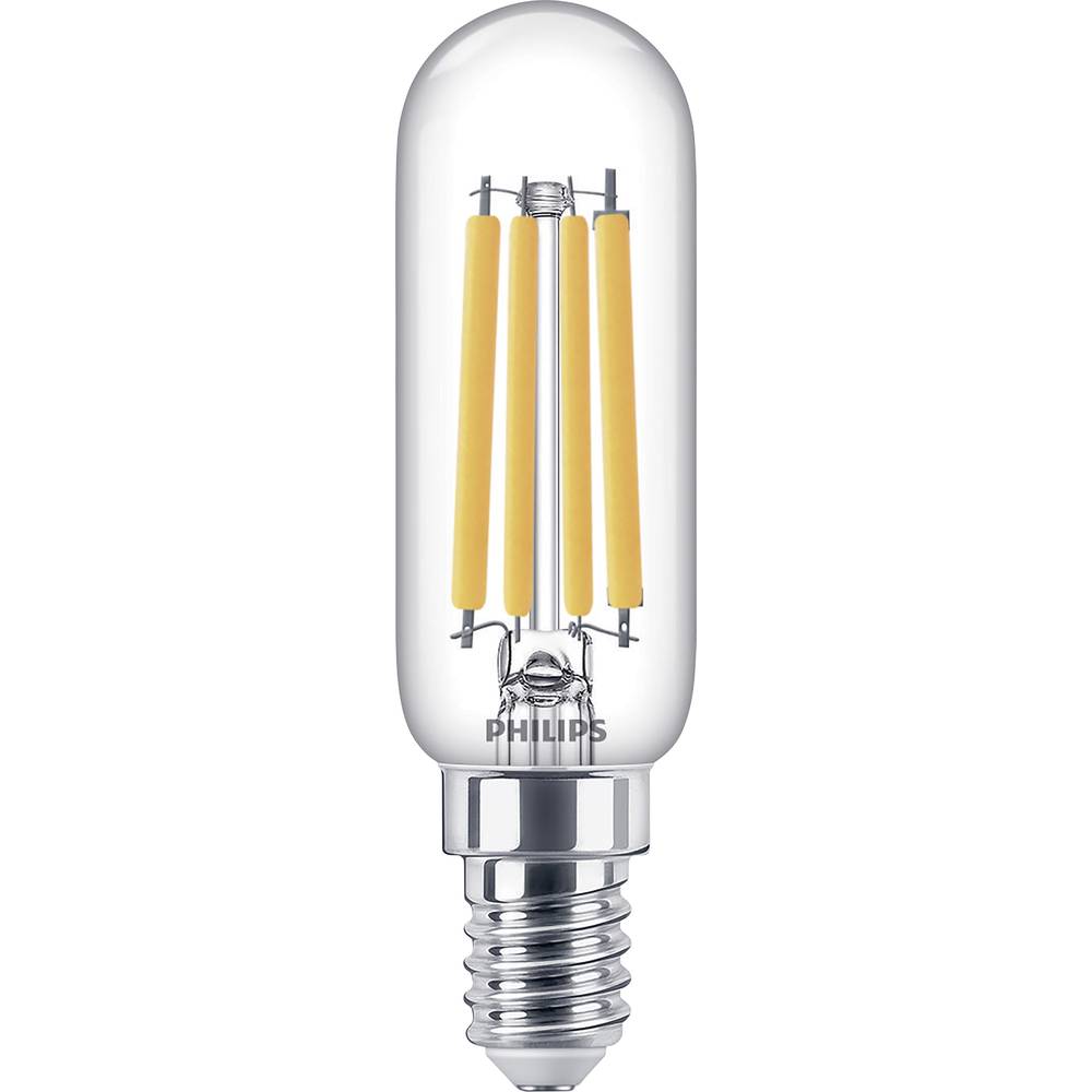 Philips Lighting 871951436146100 LED Energetická třída (EEK2021) E (A - G) E14 tyčový tvar 6.5 W = 60 W teplá bílá (Ø x