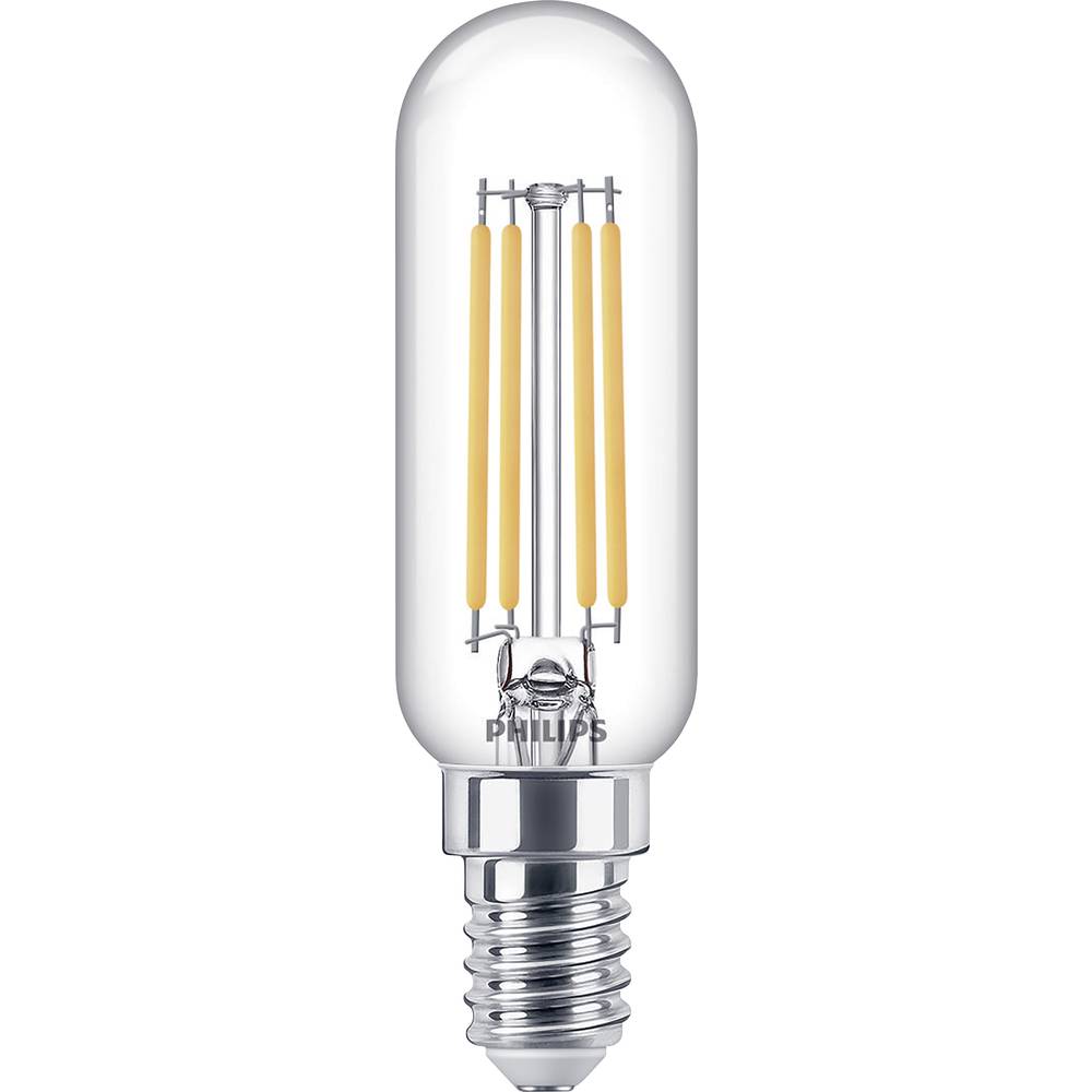 Philips Lighting 871951436140900 LED Energetická třída (EEK2021) F (A - G) E14 tyčový tvar 4.5 W = 40 W přírodní bílá (Ø