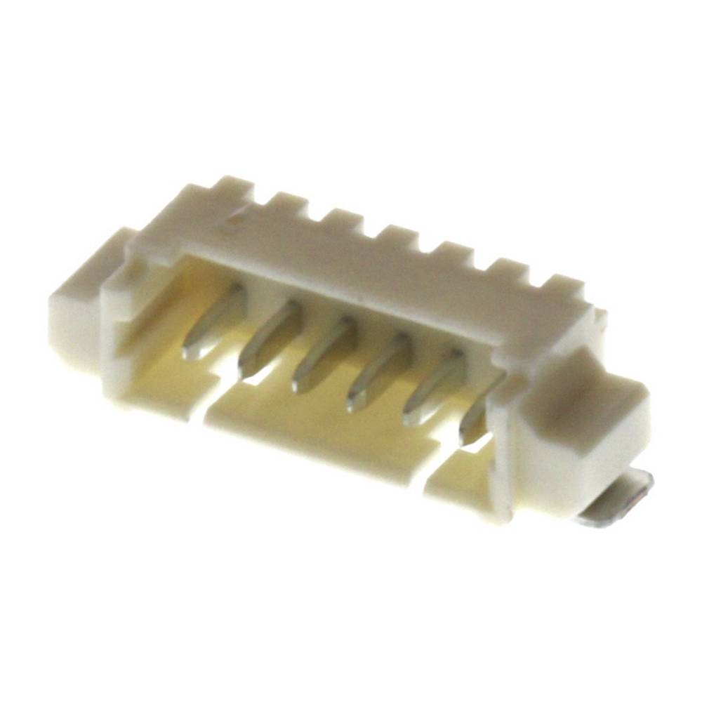 Molex vestavná pinová lišta (standardní) Počet pólů 6 Rastr (rozteč): 1.25 mm 532610671-1000 1000 ks Tape on Full reel
