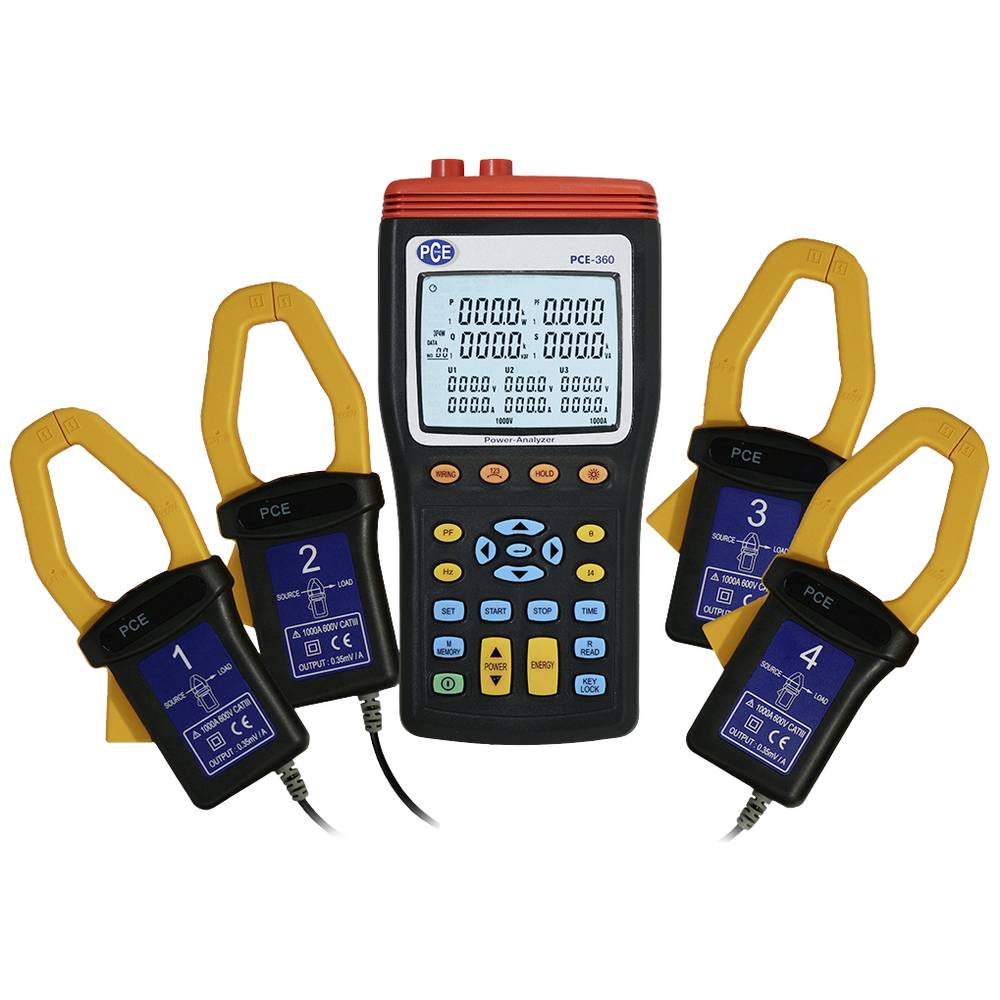PCE Instruments Power Analyzer měřič výkonu optických kabelů, PCE-360
