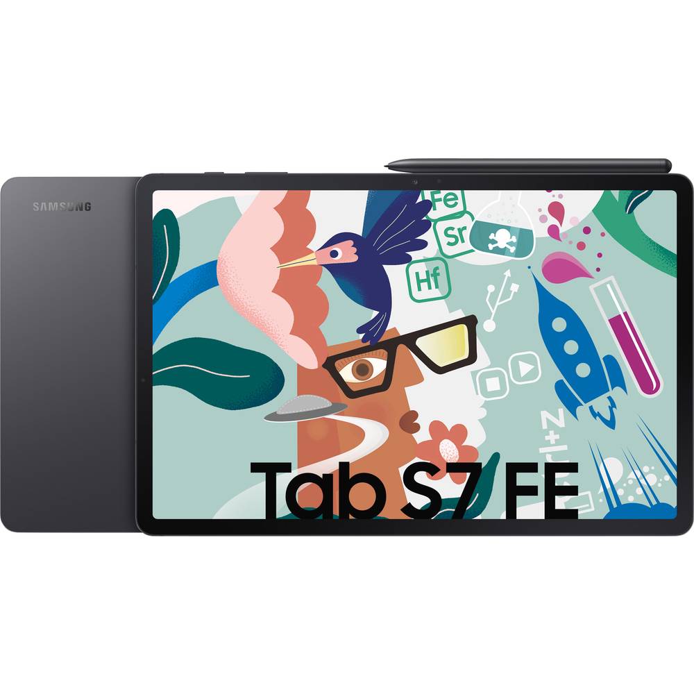 Samsung Galaxy Tab S7 FE WiFi 64 GB černá tablet s OS Android 31.5 cm (12.4 palec) 2.4 GHz Qualcomm® Snapdragon Android