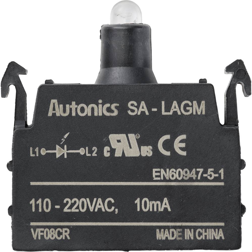 TRU COMPONENTS SA-LAGM LED kontrolka zelená 110 V, 240 V 1 ks