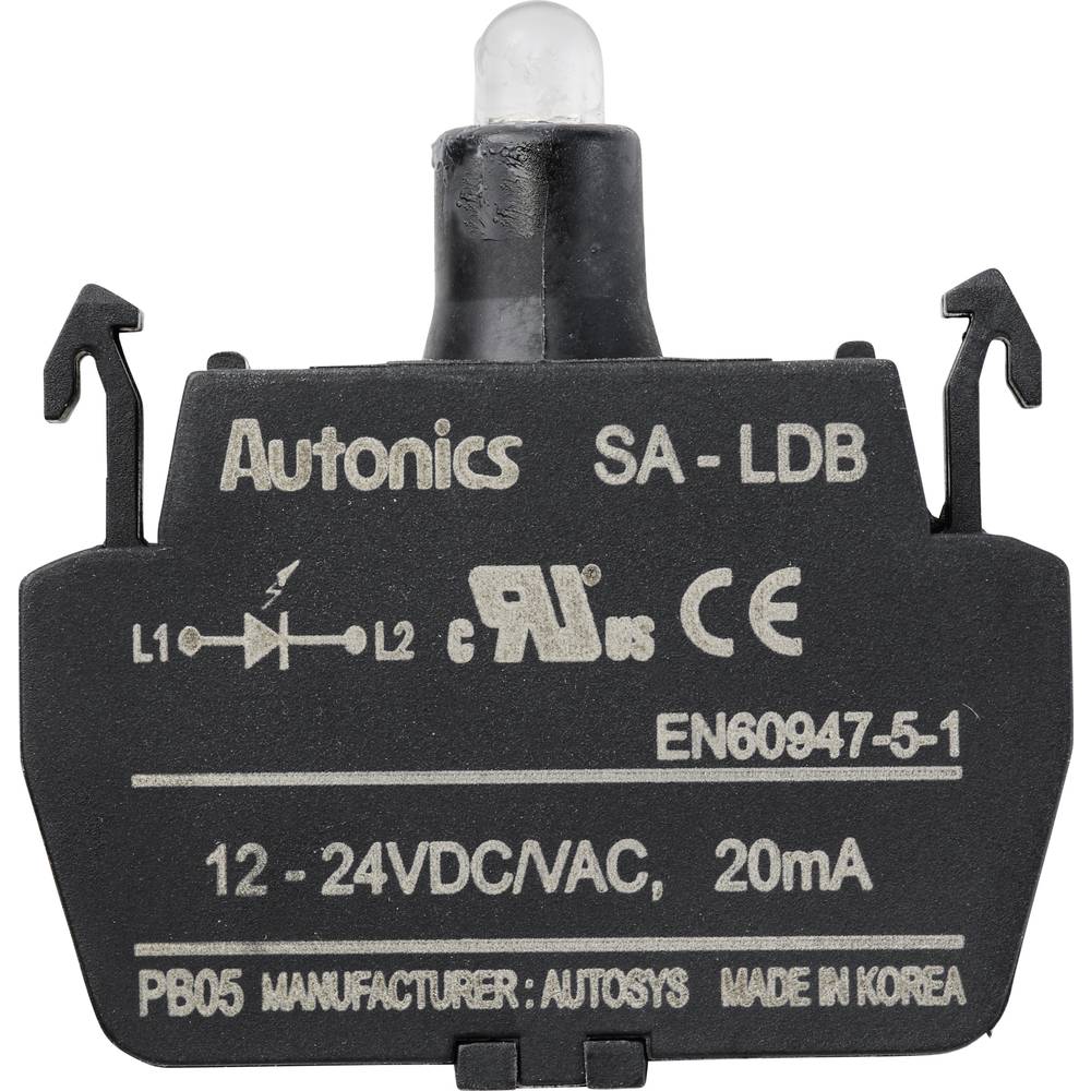 TRU COMPONENTS SA-LDB LED kontrolka modrá 12 V, 24 V 1 ks
