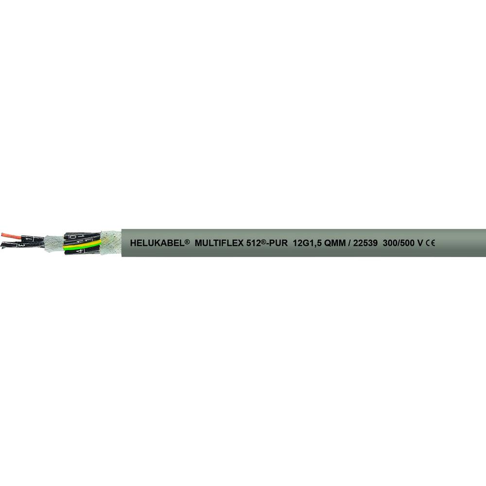 Helukabel 22546 kabel pro energetické řetězy M-FLEX 512-PUR 3 G 2.50 mm² šedá 100 m