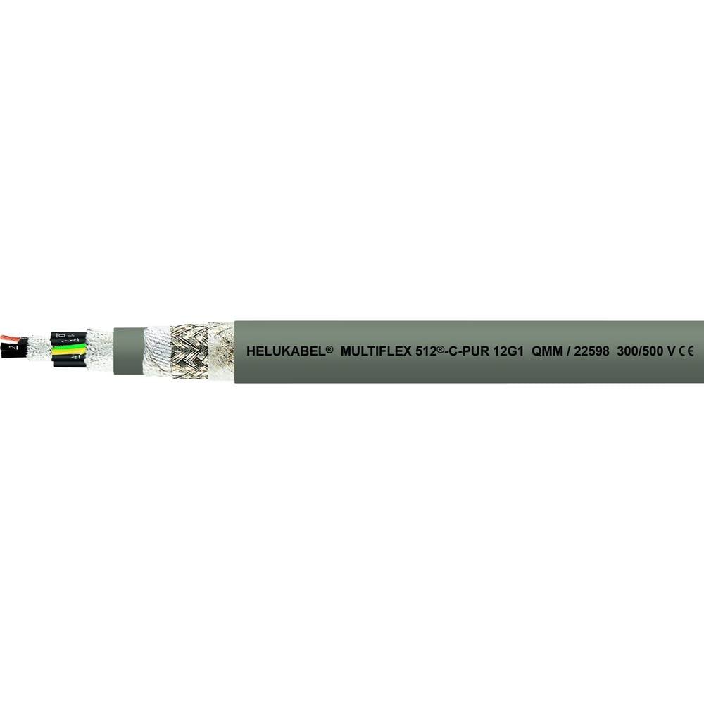 Helukabel 22624 kabel pro energetické řetězy M-FLEX 512-C 5 G 4.00 mm² šedá 100 m