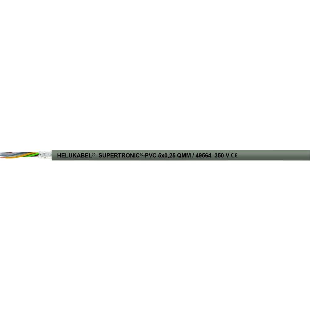 Helukabel 49580 kabel pro energetické řetězy S-TRONIC-PVC 18 x 0.34 mm² šedá 100 m