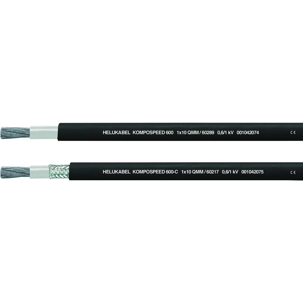 Helukabel 60290 kabel pro energetické řetězy KOMPOSPEED 600 1 x 16.00 mm² černá 100 m