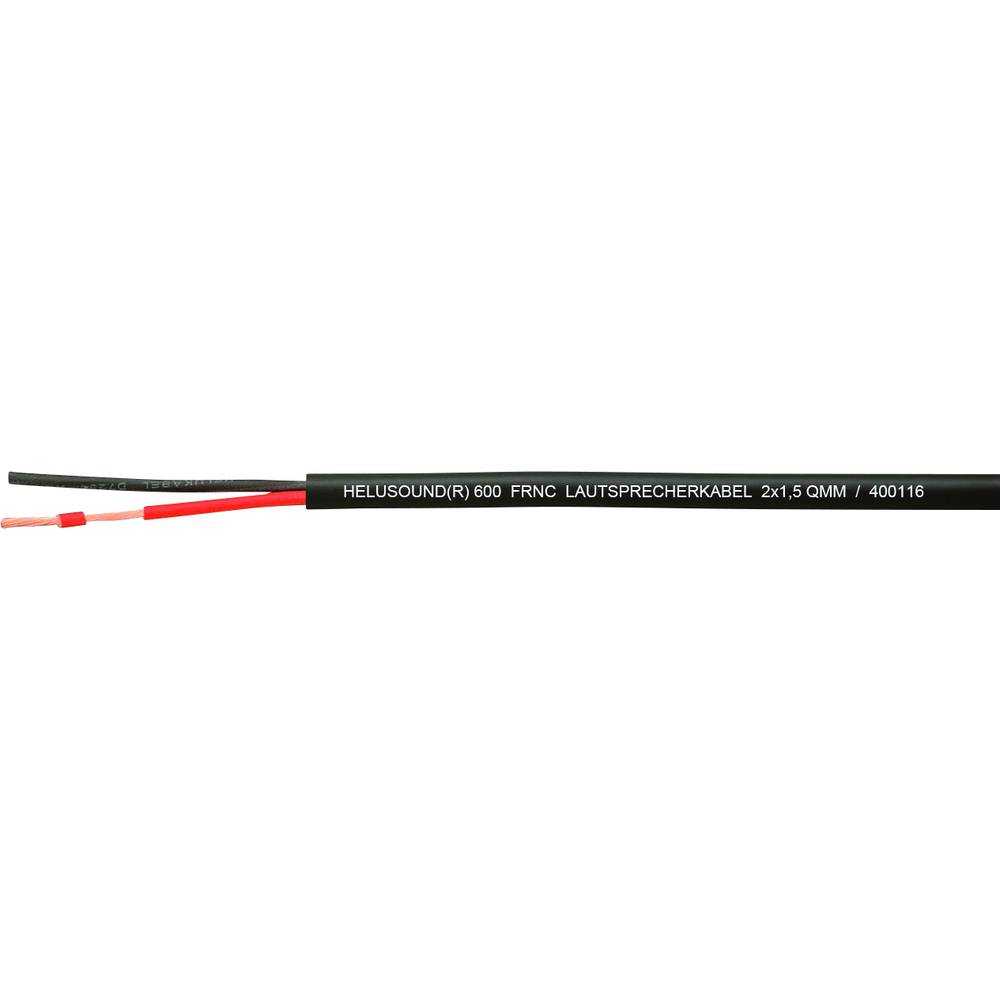 Helukabel 400121 reproduktorový kabel 8 x 2.50 mm² černá 100 m