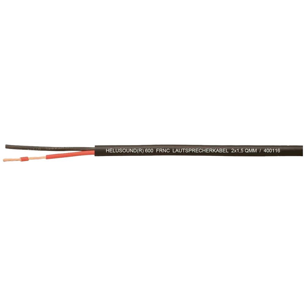 Helukabel 400122 reproduktorový kabel 8 x 4.00 mm² černá 500 m
