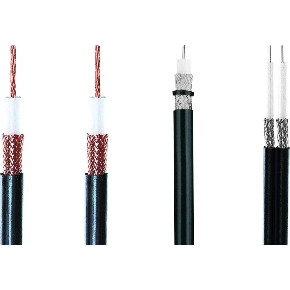 Helukabel 40012 koaxiální kabel vnější Ø: 10.30 mm RG213 U 50 Ω černá 100 m
