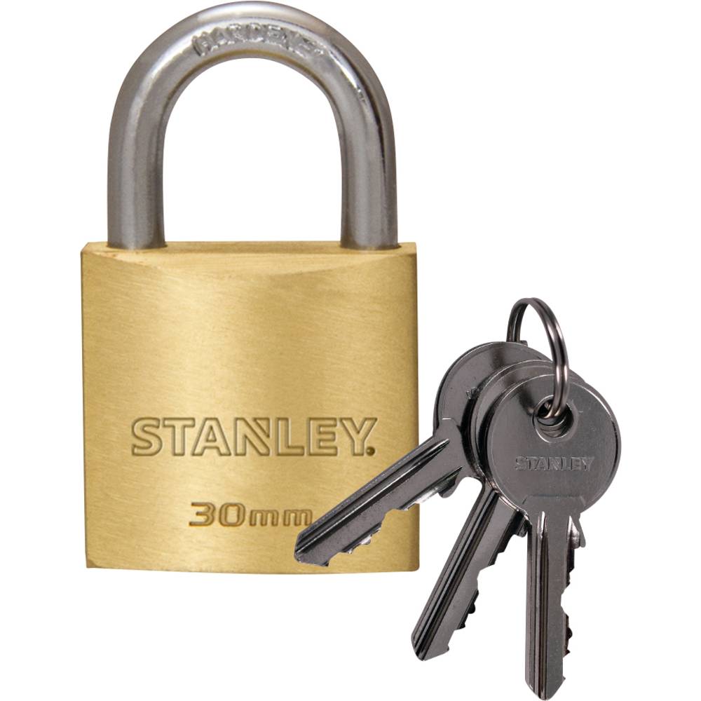 STANLEY 81102 371 401 visací zámek 30 mm na klíč