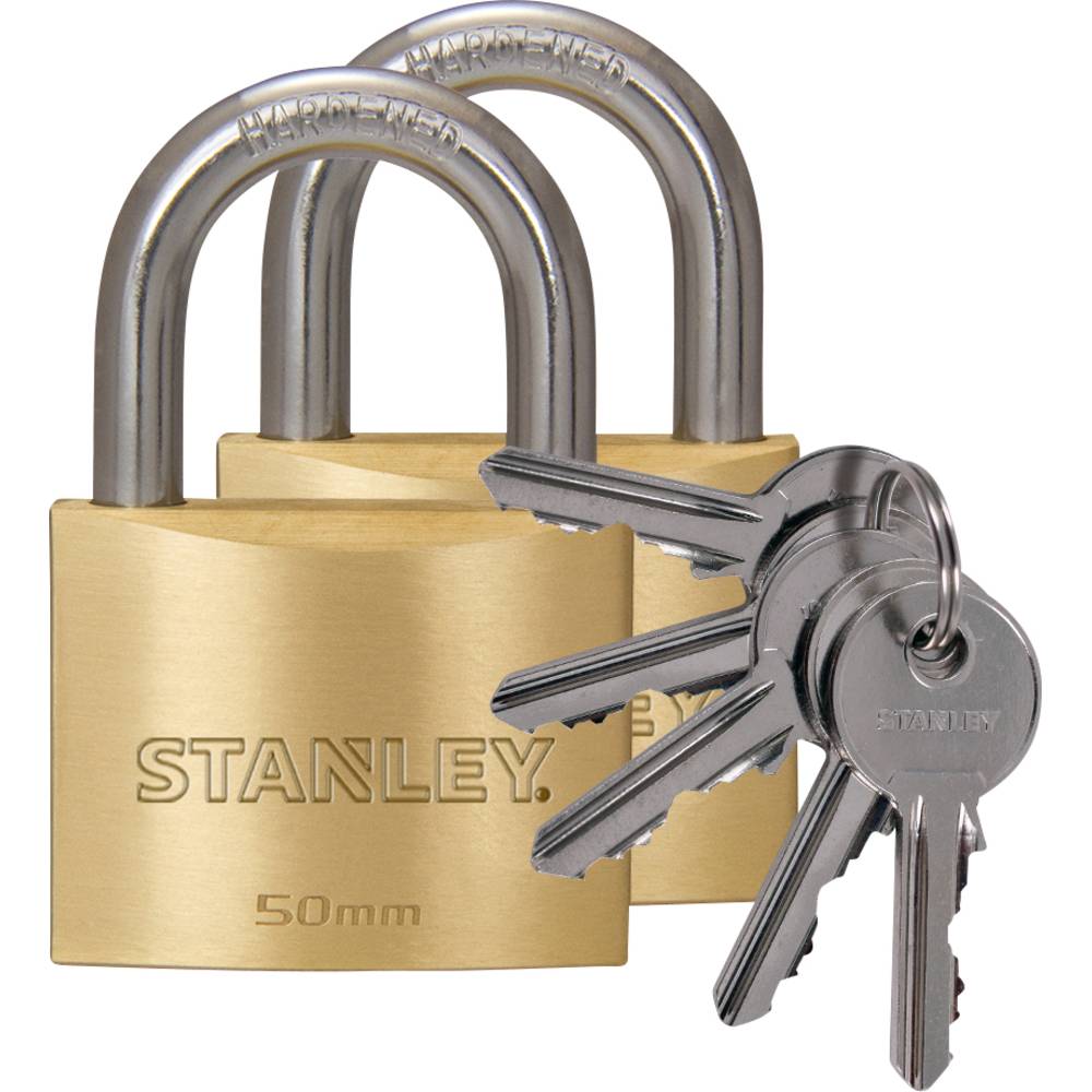 STANLEY 81104 371 402 visací zámek 50 mm zámky se stejným klíčem na klíč
