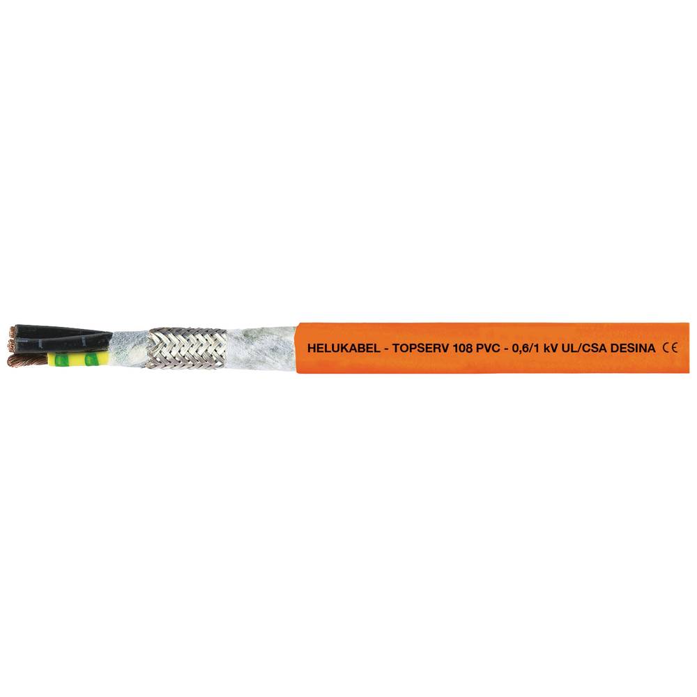 Helukabel TOPSERV® 108 servo kabel 4 G 1.50 mm² oranžová 707250 50 m