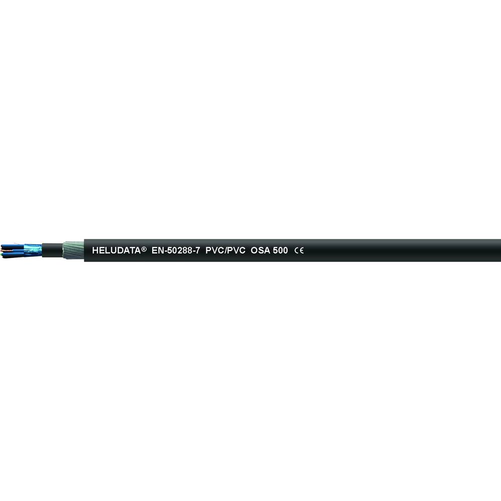 Helukabel 11016656 nástrojový kabel EN-50288-7 OSA 500 16 x 2 x 1.00 mm² černá 100 m