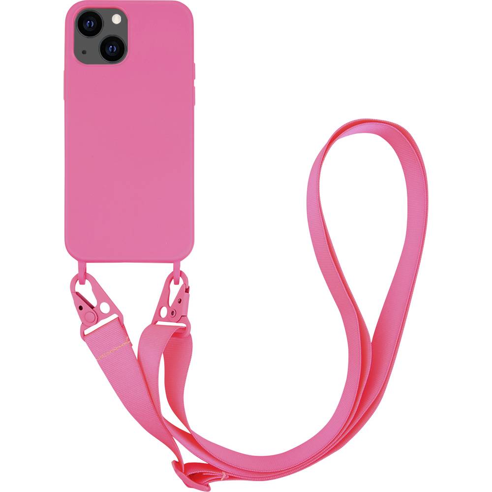 Vivanco Necklace Smartphone-Kette Apple iPhone 13 Mini růžová
