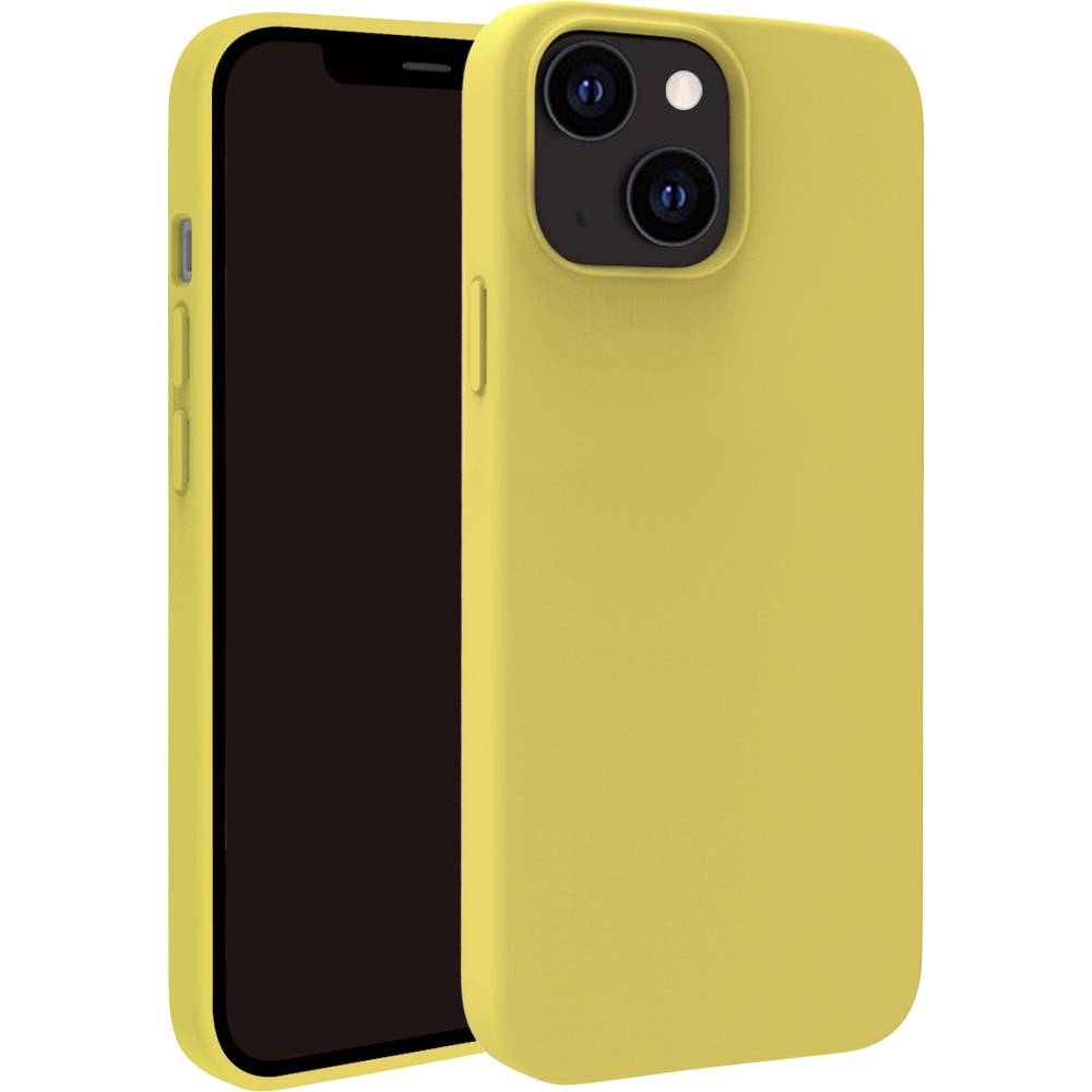 Vivanco Hype zadní kryt na mobil Apple iPhone 13 Mini žlutá indukční nabíjení, odolné vůči nárazům