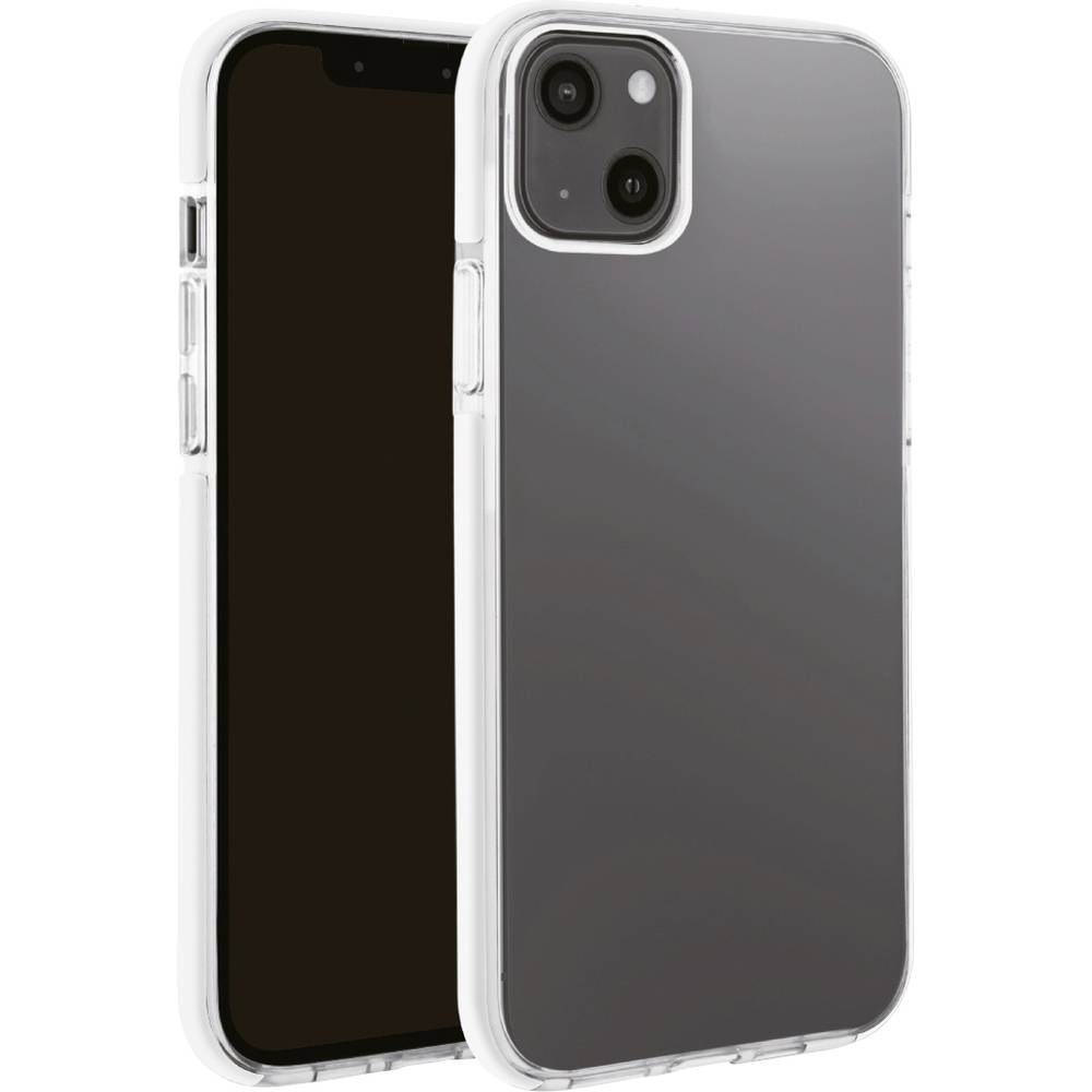Vivanco Rock Solid zadní kryt na mobil Apple iPhone 13 Mini transparentní, bílá indukční nabíjení, odolné vůči nárazům