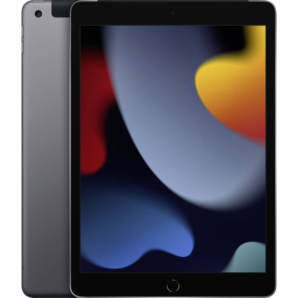 Apple 10,2 palcový iPad (9. generace) UMTS/3G, LTE/4G, WiFi 64 GB Space Grau iPad 25.9 cm (10.2 palec) iPadOS 15 2160 x 1620 Pixel