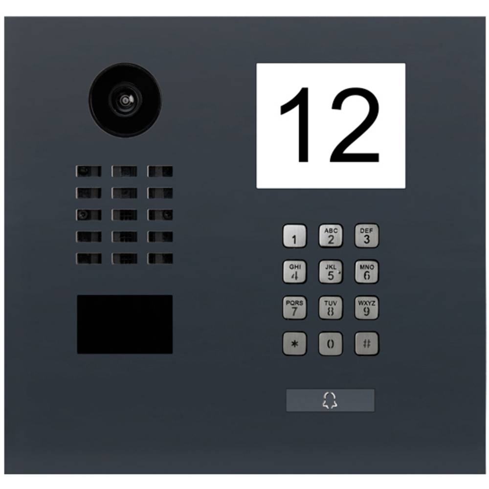 DoorBird D2101IKH domovní IP/video telefon LAN venkovní jednotka nerezová ocel, RAL 7016 (hedvábný mat)
