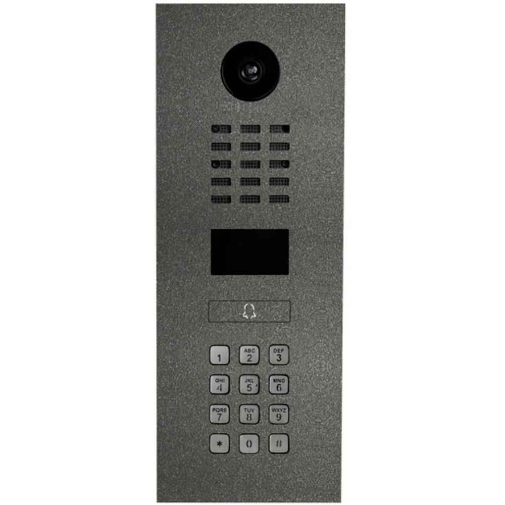 DoorBird D2101KV domovní IP/video telefon LAN venkovní jednotka Nerezová ocel V2A, Barva DB703 - břidlicově šedá (hedváb