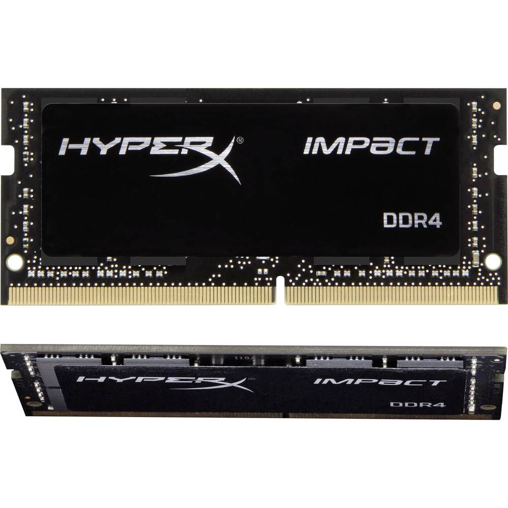 Kingston FURY Impact Sada RAM pamětí pro notebooky DDR4 64 GB 2 x 32 GB Bez ECC 3200 MHz 260pin SO-DIMM CL20 KF432S20IBK