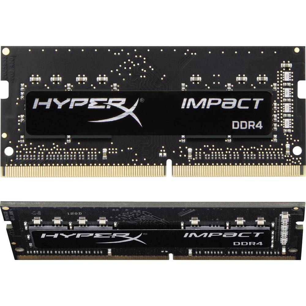 Kingston FURY Impact Sada RAM pamětí pro notebooky DDR4 32 GB 2 x 16 GB Bez ECC 3200 MHz 260pin SO-DIMM CL20 KF432S20IBK