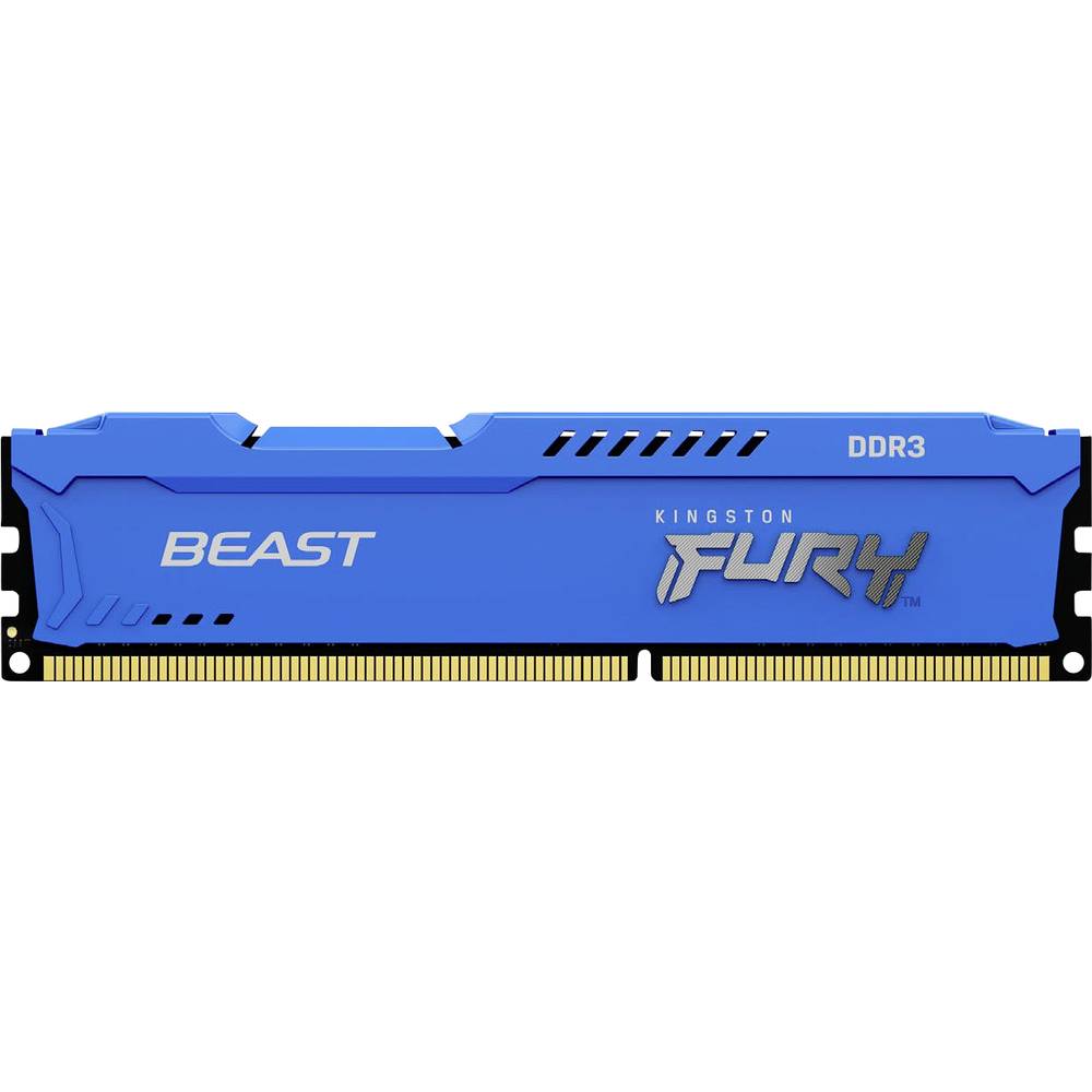Kingston FURY Beast Sada RAM pro PC DDR3 16 GB 2 x 8 GB Bez ECC 1600 MHz 240pinový DIMM CL10 KF316C10BK2/16