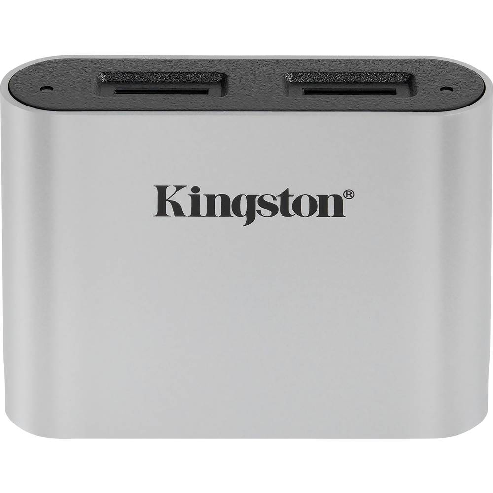 Kingston WFS-SDC externí čtečka paměťových karet / hub USB-C® USB 3.2 (1. generace) stříbrnočerná