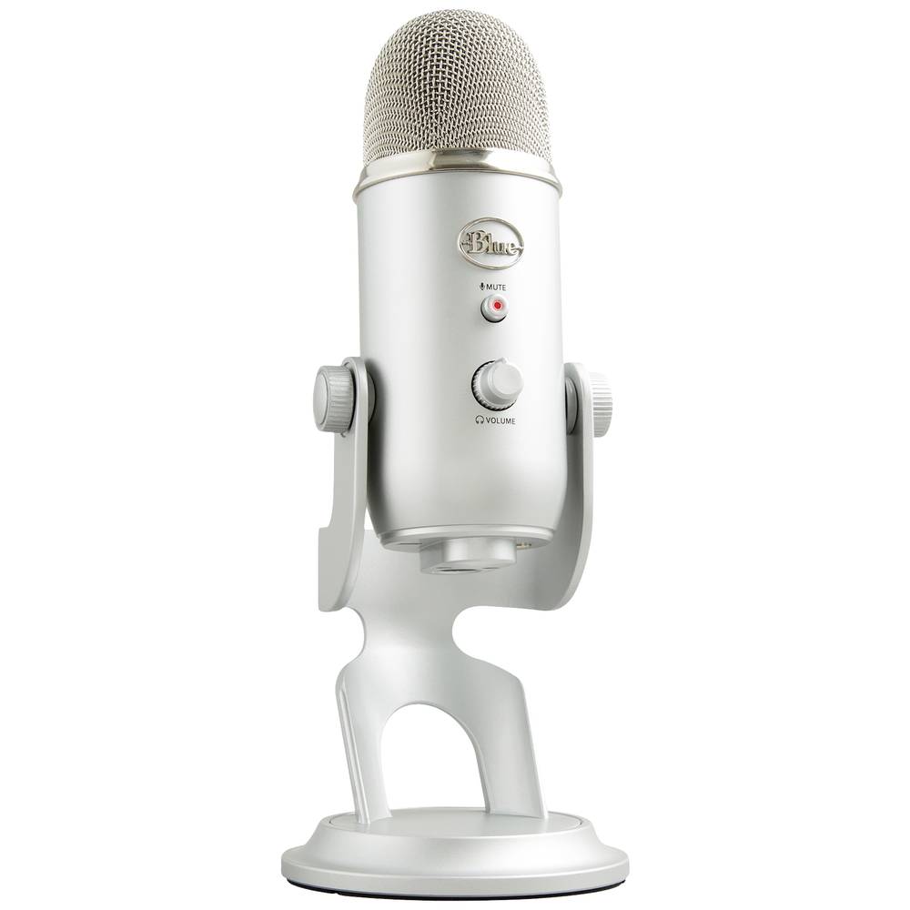 Blue Microphones Yeti PC mikrofon stříbrná kabelový, USB