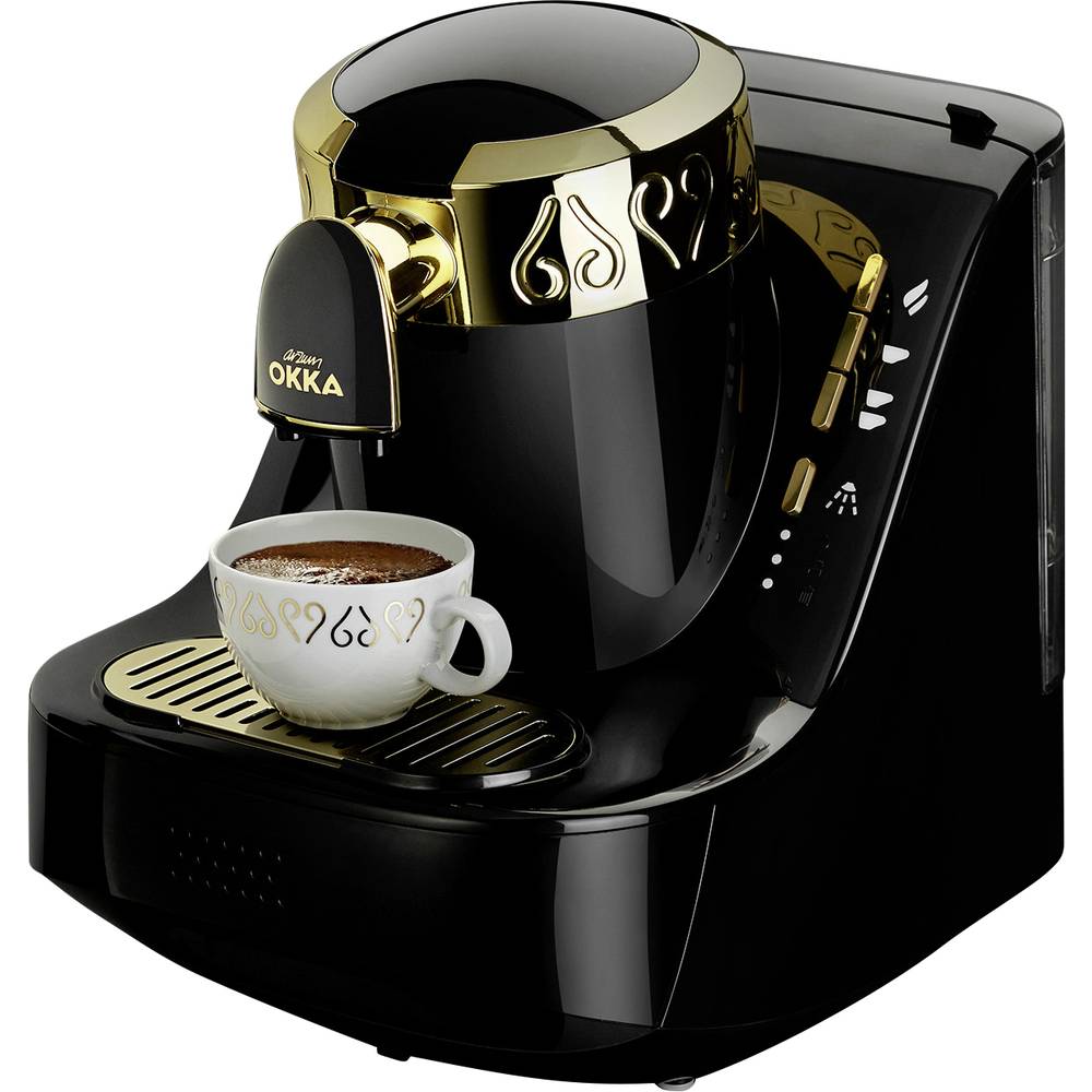 arzum OK008-B kávovar na tureckou kávu zlatá, černá připraví šálků najednou=2