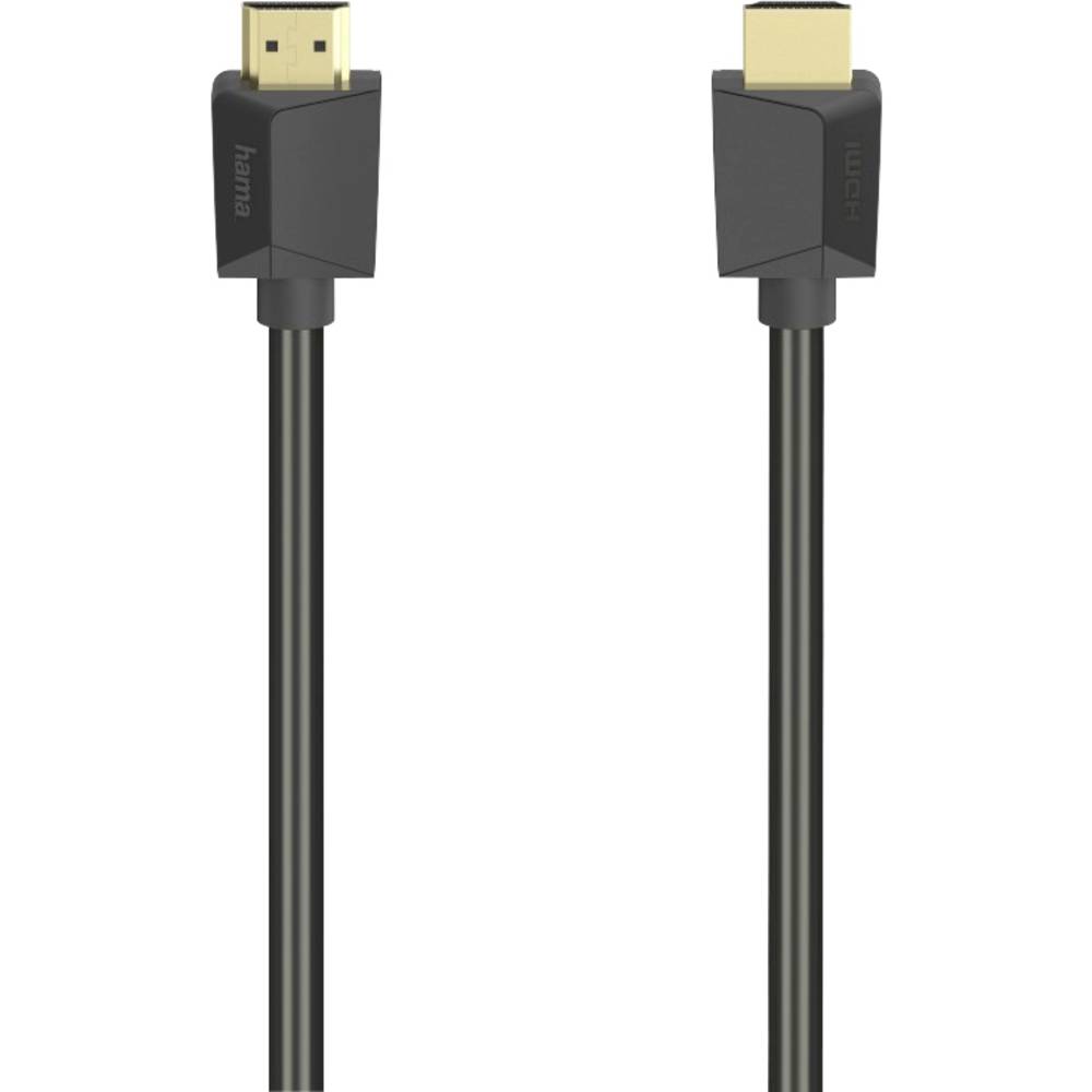 Hama HDMI kabel Zástrčka HDMI-A, Zástrčka HDMI-A 5.00 m černá 00205007 HDMI kabel
