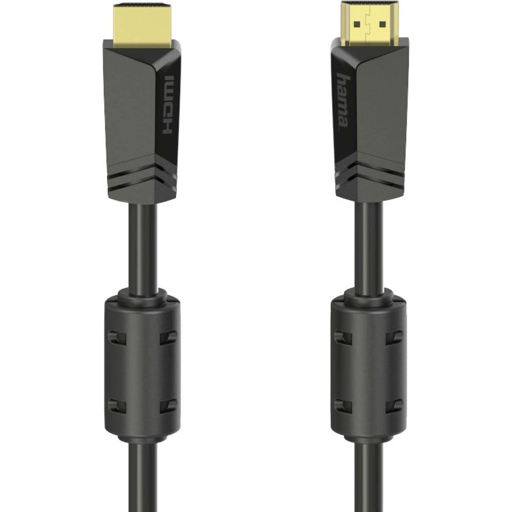 Hama HDMI kabel Zástrčka HDMI-A, Zástrčka HDMI-A 10.00 m černá 00205009 #####4K UHD HDMI kabel