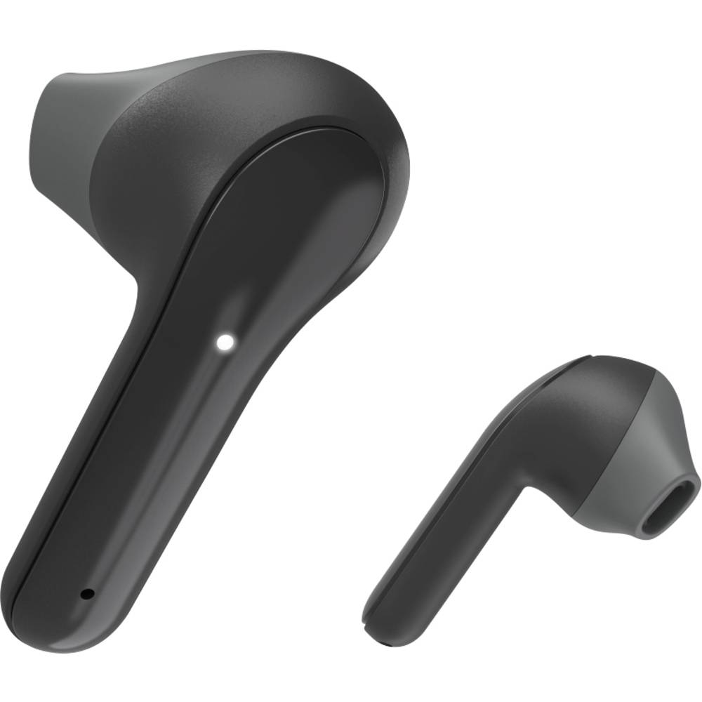 Hama špuntová sluchátka Bluetooth® černá headset, dotykové ovládání