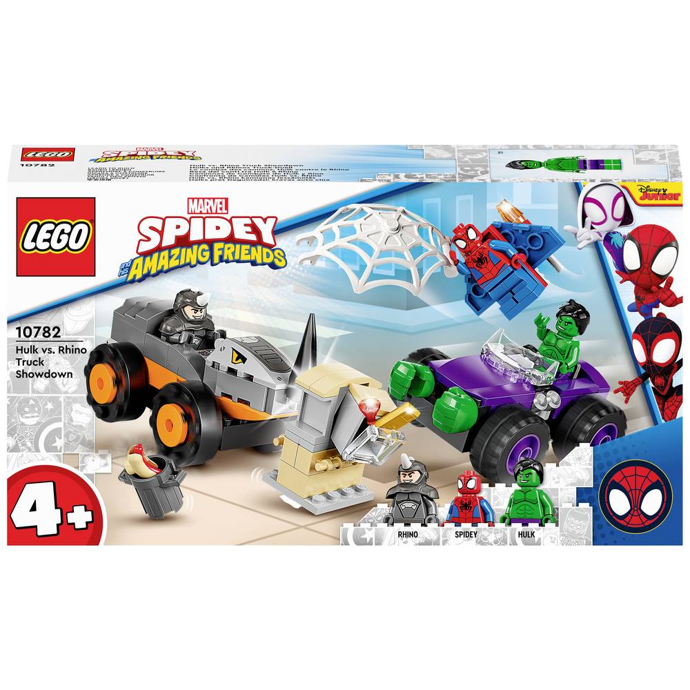 10782 LEGO® MARVEL SUPER HEROES Hulks a Rhinos Truck Duell