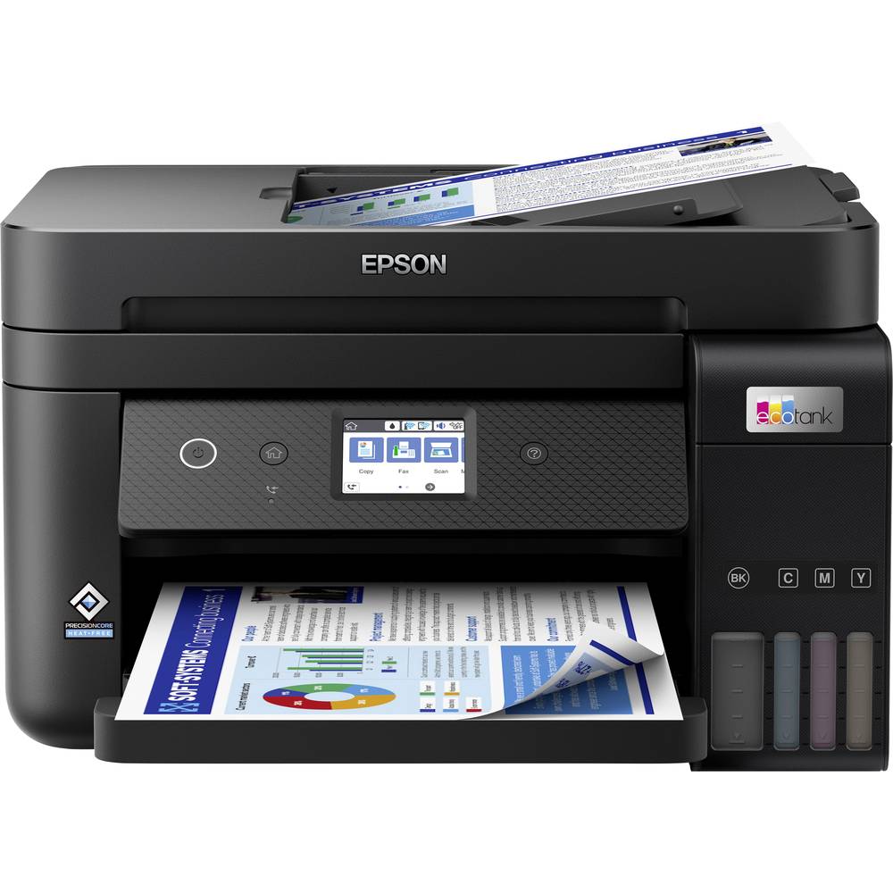 Epson EcoTank ET-4850 multifunkční tiskárna A4 tiskárna, skener, kopírka, fax ADF, duplexní, LAN, USB, Wi-Fi, Tintentank