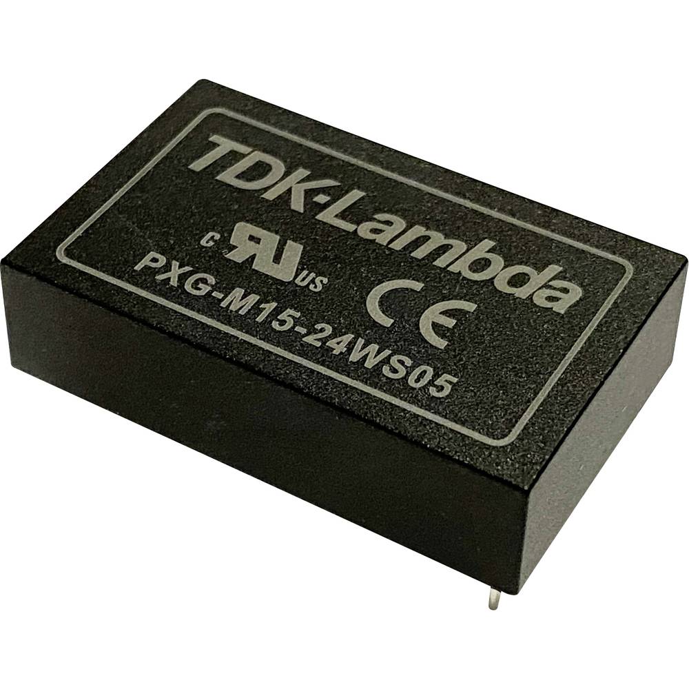 TDK PXG-M15-24WS05 DC/DC měnič napětí 24 V/DC 12 V/DC, -12 V/DC 3 A 15 W Počet výstupů: 1 x Obsahuje 1 ks