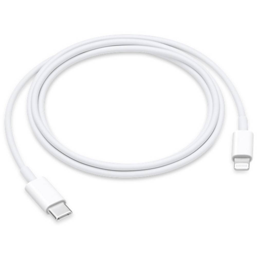 Apple Apple iPad/iPhone/iPod kabel [1x USB-C® zástrčka - 1x dokovací zástrčka Apple Lightning] 1 m bílá