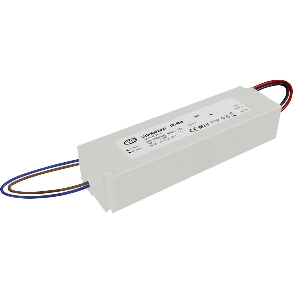 EVN E6724100 napájecí zdroj pro LED konstantní napětí 24 V/DC 1 ks