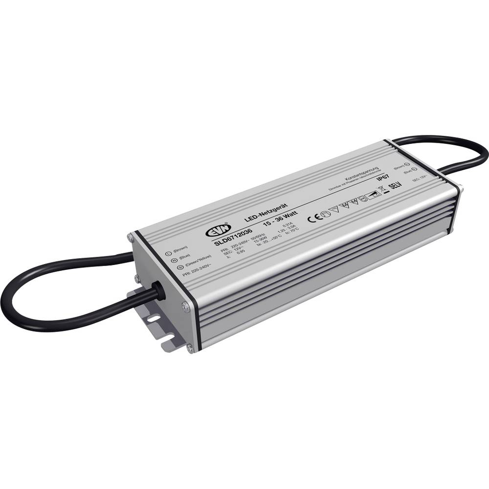 EVN SLD6712036 napájecí zdroj pro LED konstantní napětí 24 V/DC stmívatelný 1 ks