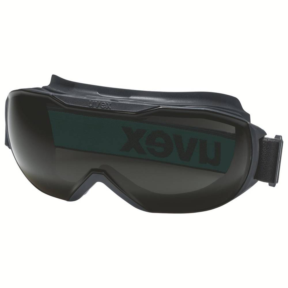 uvex megasonic 9320045 uzavřené ochranné brýle černá, zelená