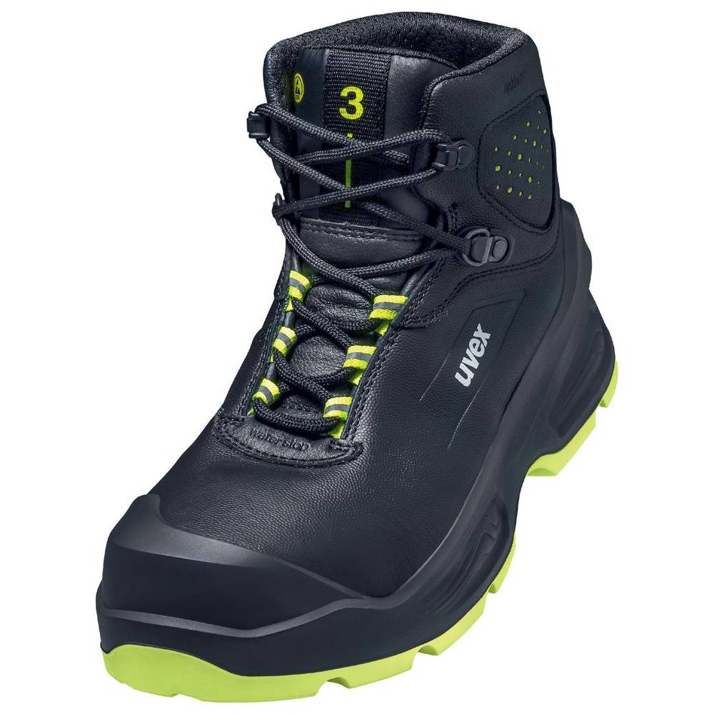 uvex 3 6872138 bezpečnostní obuv S3, velikost (EU) 38, černá, žlutá, 1 pár
