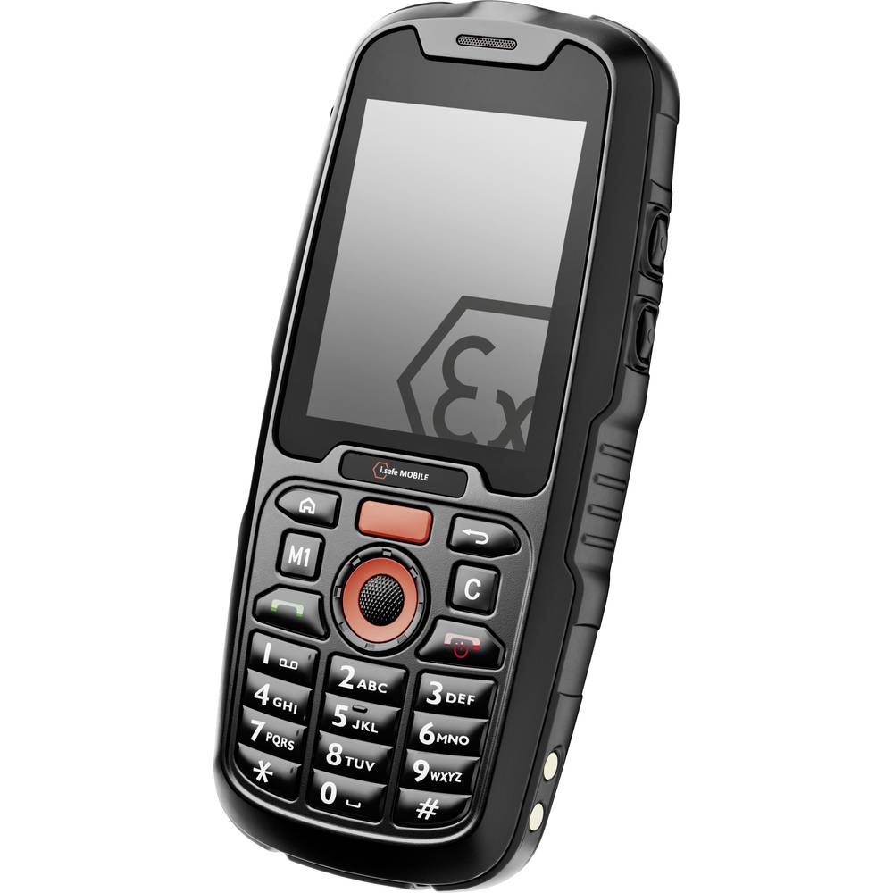 i.safe MOBILE IS120.1 mobilní telefon s ochranou proti výbuchu Ex zóna 1, 21 6.1 cm (2.4 palec) IP68, MIL-STD-810G , vym
