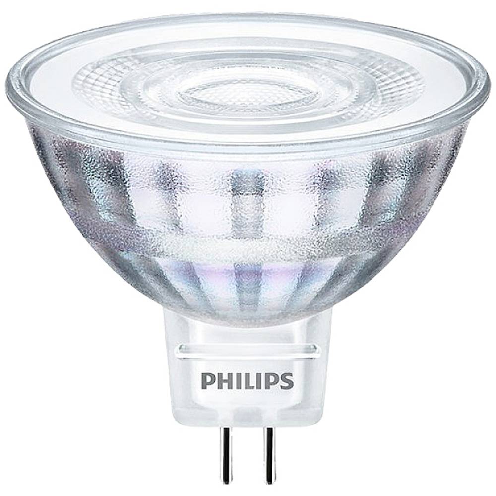 Philips Lighting 30708700 LED Energetická třída (EEK2021) F (A - G) GU5.3 4.4 W = 35 W neutrální bílá (Ø x d) 51 mm x 46