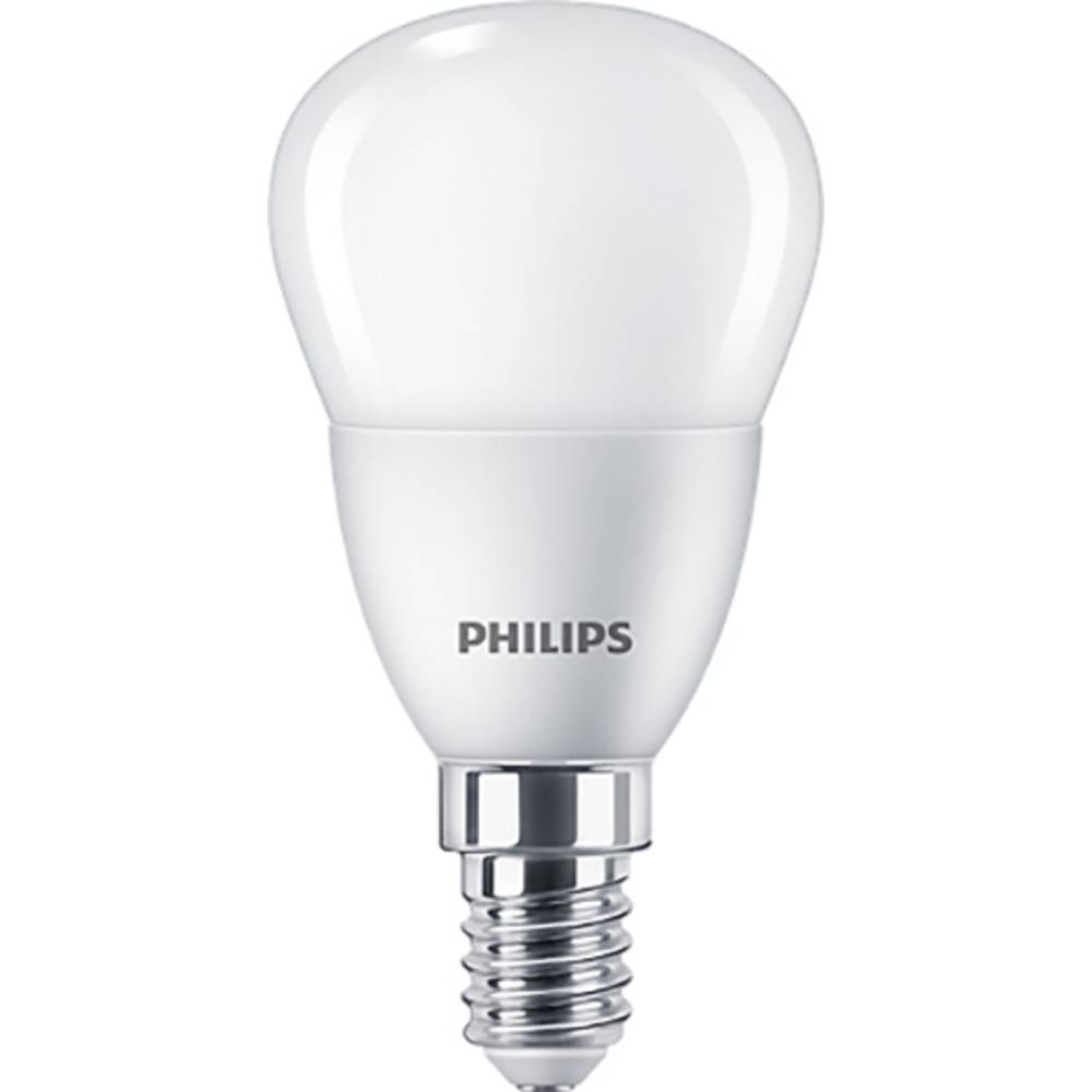 Philips Lighting 31264700 LED Energetická třída (EEK2021) F (A - G) E14 kapkový tvar 5 W = 40 W teplá bílá (Ø x d) 45 mm
