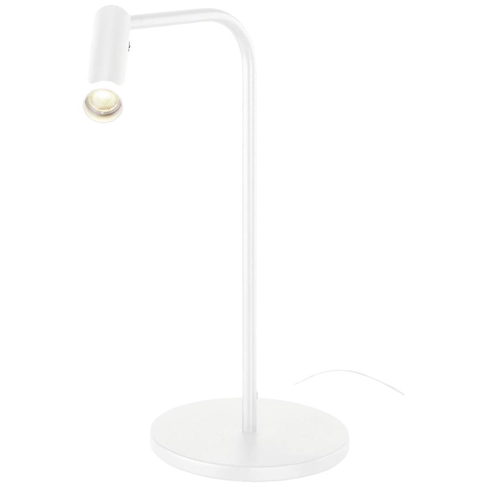SLV KARPO 1001460 LED stolní lampa LED pevně vestavěné LED 6.5 W bílá