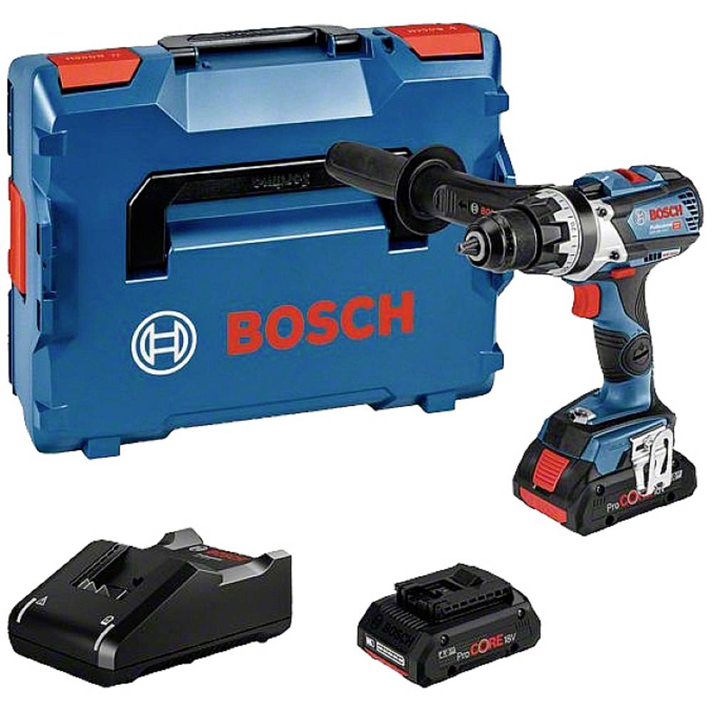 Bosch Professional GSR 18V-110 C 0.601.9G0.10B aku vrtací šroubovák 18 V 4.0 Ah Li-Ion akumulátor bezkartáčové, 2 akumul