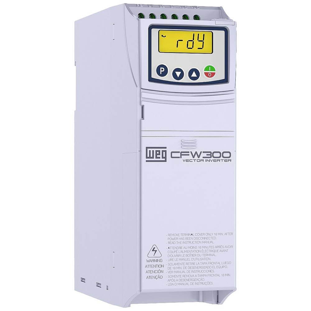 WEG frekvenční měnič CFW300 B 10P0 B2 2.2 kW 200 V, 240 V
